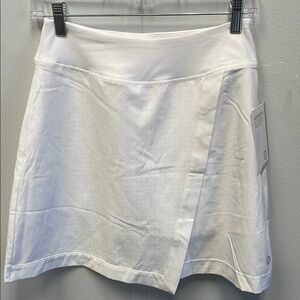 New! Mondetta Ace White Golf Skort Sz Small